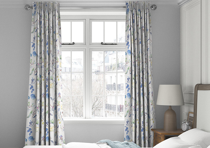 Grove, Saxon Blue - Made to Measure Curtains - Image 3